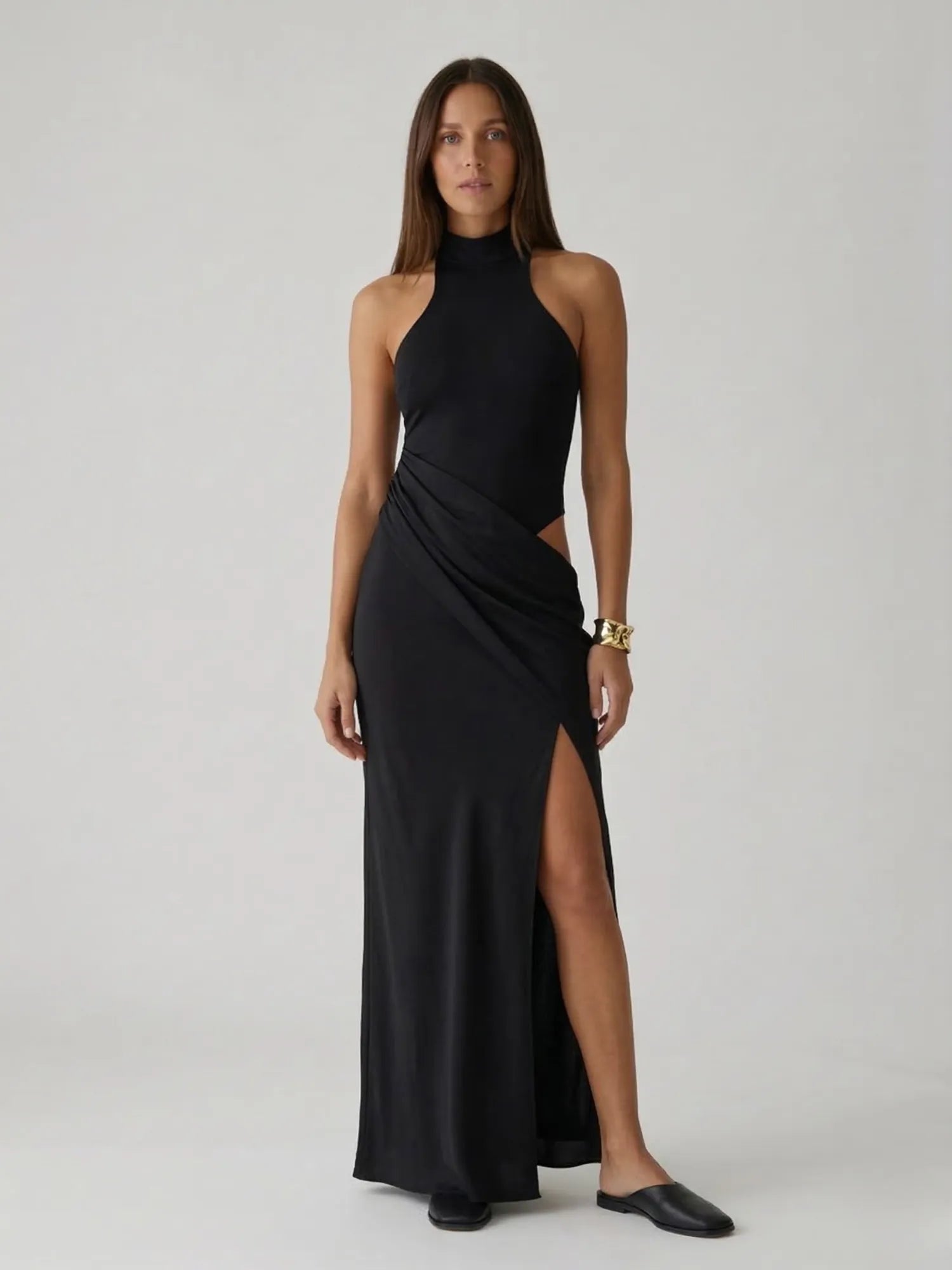 Robe Fendue Nuit N18